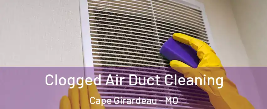  Clogged Air Duct Cleaning Cape Girardeau - MO