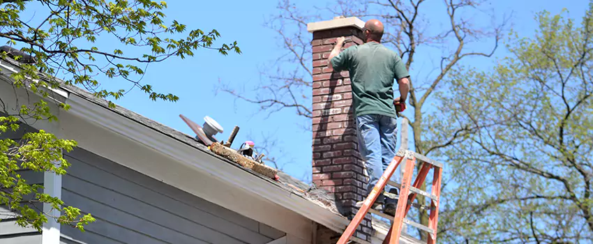 Vinyl and PVC Chimney Flashing Installation in Cape Girardeau, MO