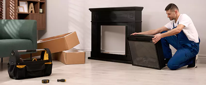 Old Rusted Metal Fireplace Repair And Replacement in Cape Girardeau, MO