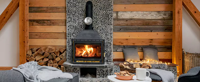 Thelin Hearth Products Direct Vent Gas Stove Fireplace Inspection in Cape Girardeau, Missouri